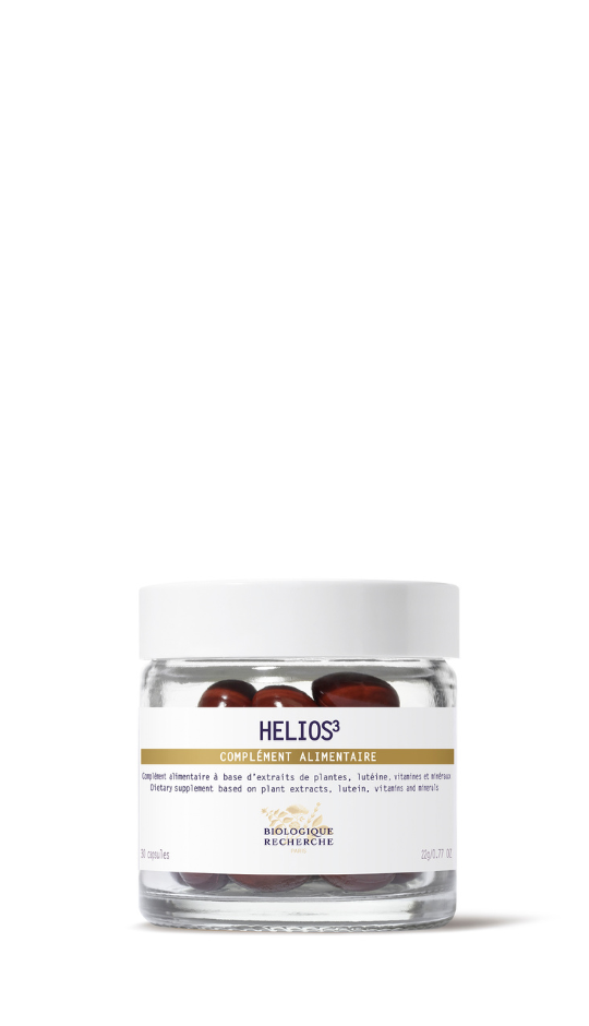 Helios 3, Kostilskud baseret på planteekstrakter, lutein, vitaminer og mineraler